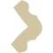 Ekena Millwork 1 1/2"H x 1 1/2"P x 2 1/8"F x 94 1/2"L Bradford Smooth Corner Moulding MLD01X01X02BR - alternate 3